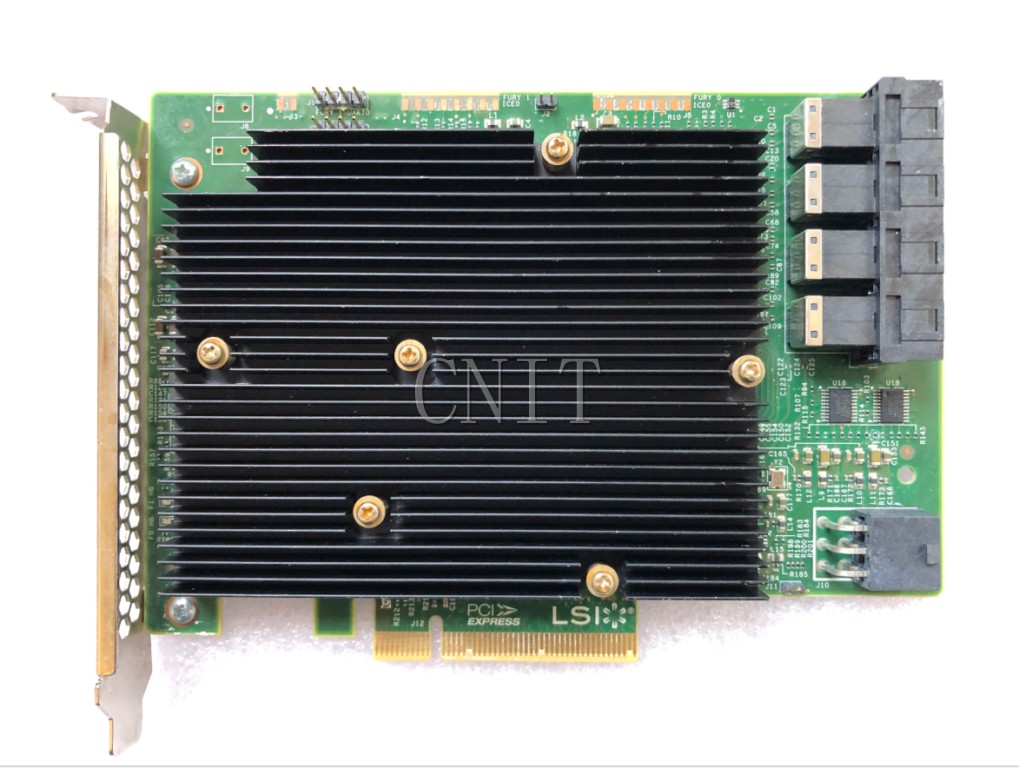 Lsi 9300 16I Hba It Mode - 9300-16i وحدة تحكم HBA SATA /