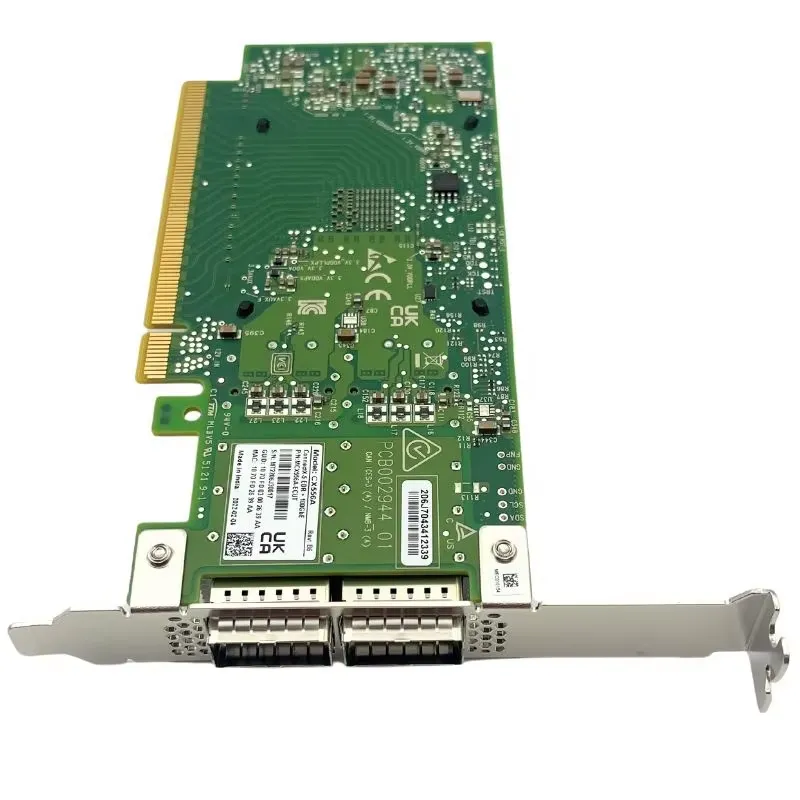 بطاقة شبكة MCX556A-ECUT بسرعة  - مراجعة 100Gbe Qsfp28 Network Card وسعره